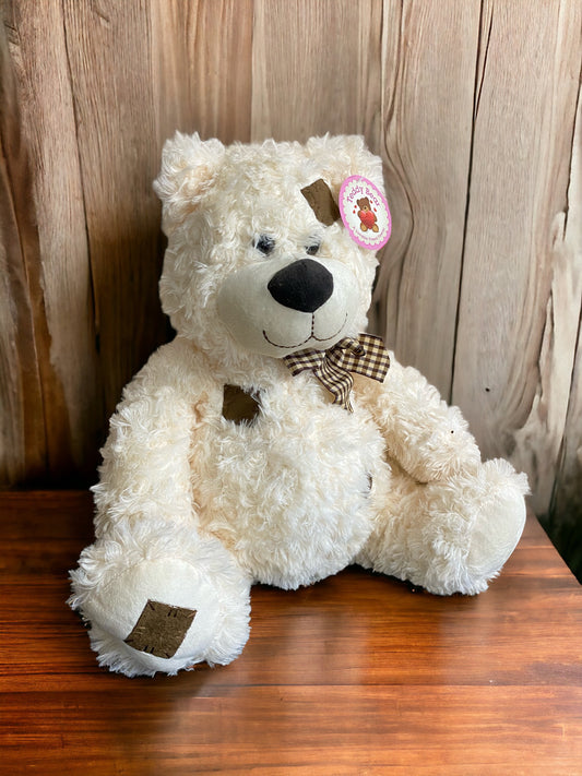 Sally, The Patchwork Bear - Large Huggable Teddy Bear